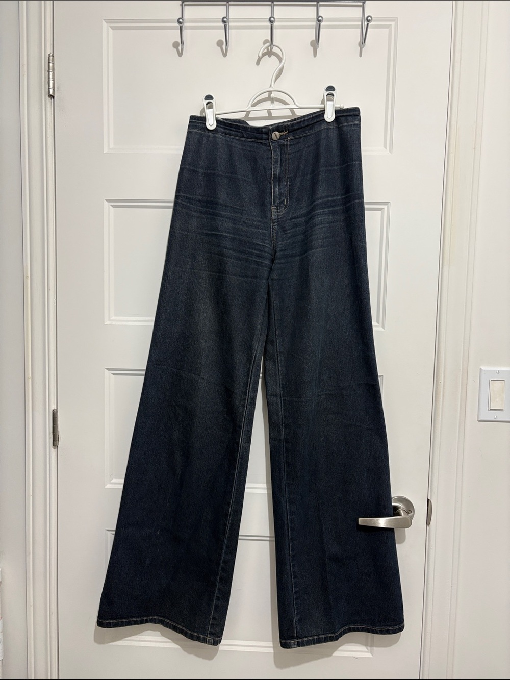 Vintage High Waisted Wide Leg Jeans